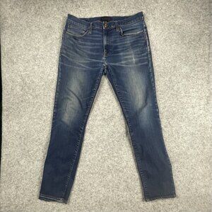 J. Crew Destination Jeans Mens 35x32 Blue Denim‎ 484 Slim Pants